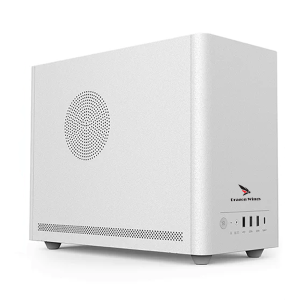 Micro ATX Mini Tower PC Case – 0.8mm Thickened SPCC Frame, Home Office SFF Desktop Chassis Support MATX/ITX, No Fan Included | Dragon Wings